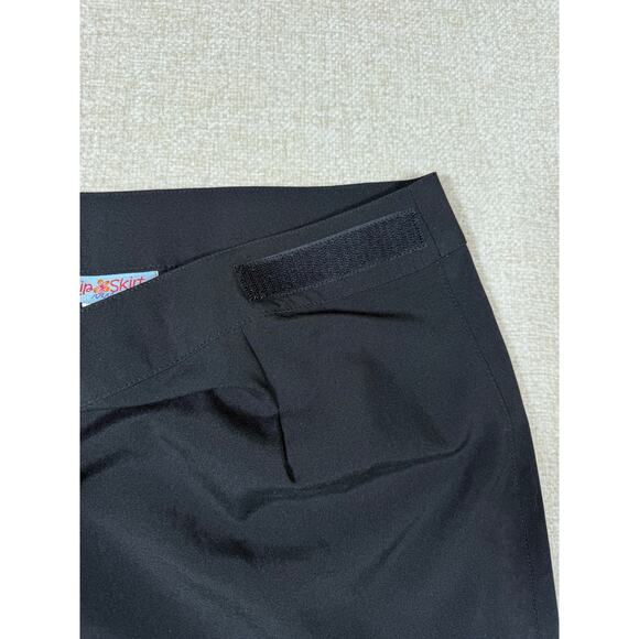 Rip Skirt Women Med Black Midi Wrap Skirt Travel Beach Casual Resort Wear Chic - Picture 9 of 9